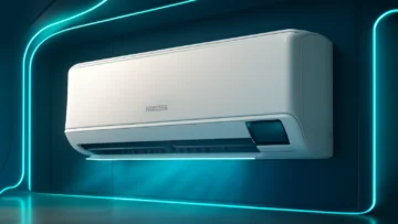 Ar Condicionado Split Hi Wall Samsung PowerVolt AI Inverter 12.000 Btus Frio Bivolt R-32