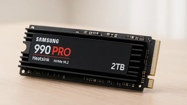 Samsung SSD 990 PRO 2TB NVMe M.2: desempenho extremo em jogos e criação