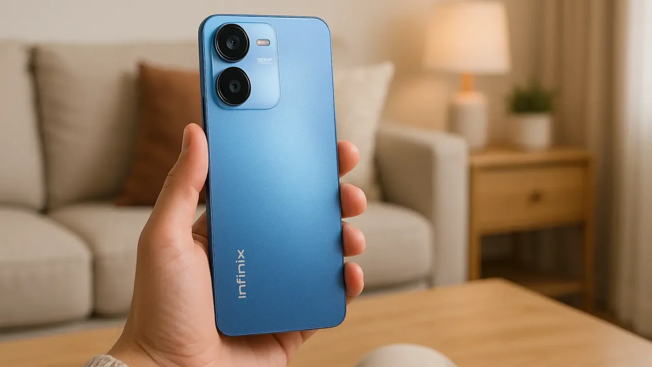 INFINIX SMART 8 Pro: 256GB, câmera de 50MP e bateria duradoura