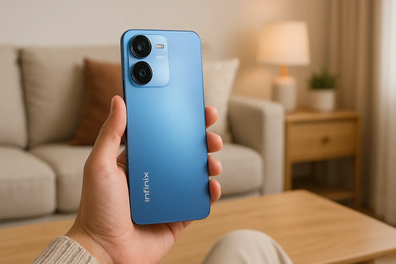 INFINIX SMART 8 Pro: 256GB, câmera de 50MP e bateria duradoura