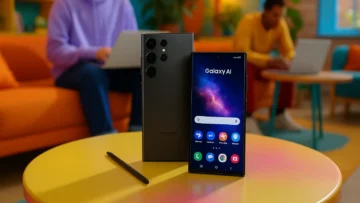 Samsung Galaxy S24 Ultra 256GB com Galaxy AI e Tela de 6.8"