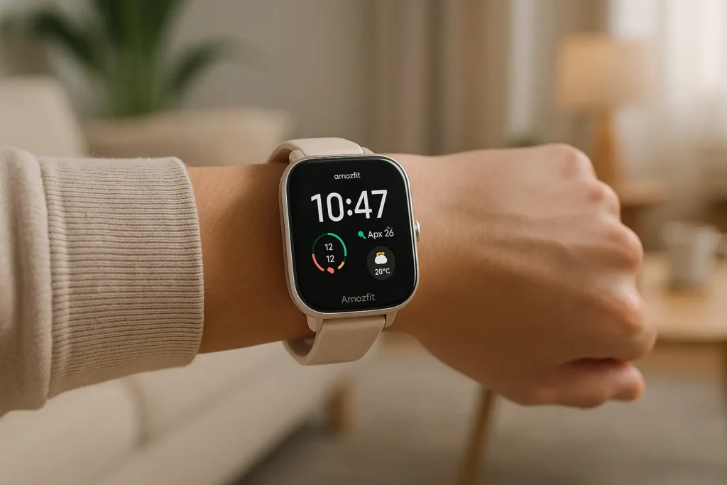 Amazfit Bip 5: Tela Grande, Alexa e Chamadas Bluetooth