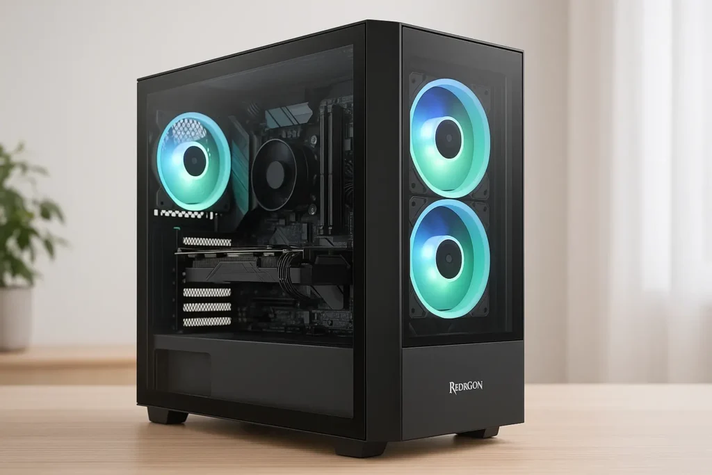 Gabinete Redragon Wideload Pro com Vidro Panorâmico