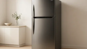 Geladeira LG Top Freezer 395 Litros Inox Inverter 110V GN-B392PLMB: Eficiência e Tecnologia para Sua Cozinha
