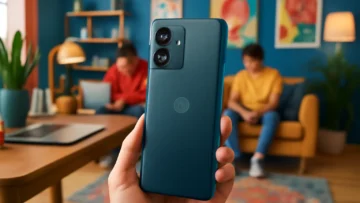 Smartphone Motorola Edge 50 Fusion 5G 256GB - Potência e Design Sofisticado