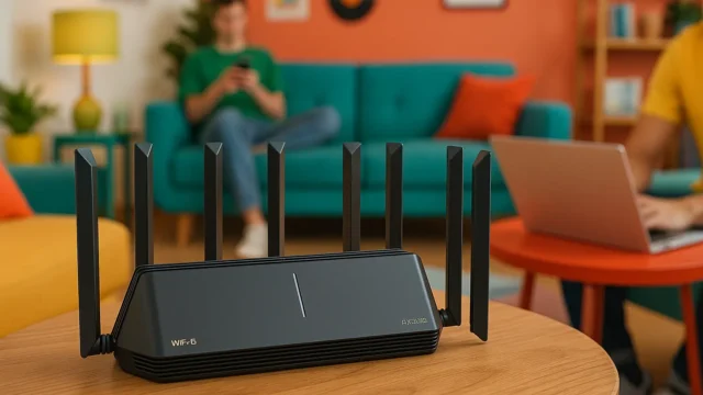 Roteador Xiaomi AX6000 AIoT com WiFi 6 e 6000Mbps