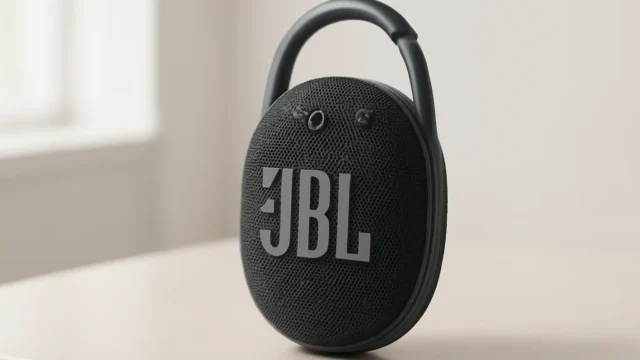 JBL Clip 5 – Alto-falante Bluetooth ultraportátil com Mosquetão, até 12 horas de reprodução
