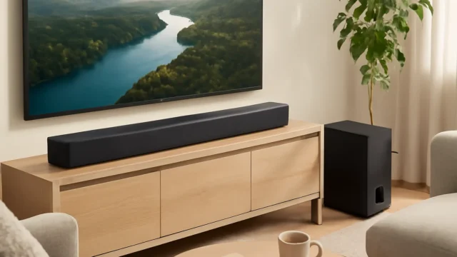 Home Theater Soundbar LG S60TR – 440W RMS, 5.1 Canais, Bluetooth 5.3