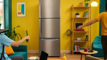 Geladeira Electrolux Frost Free Inverter 590L AutoSense 3 Portas Inox