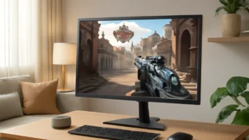 Monitor Gamer LG 27" IPS Full HD 75Hz Ajuste de Inclinação AMD FreeSync OnScreen Control Bordas Finas – 27MP400-B.AWZM