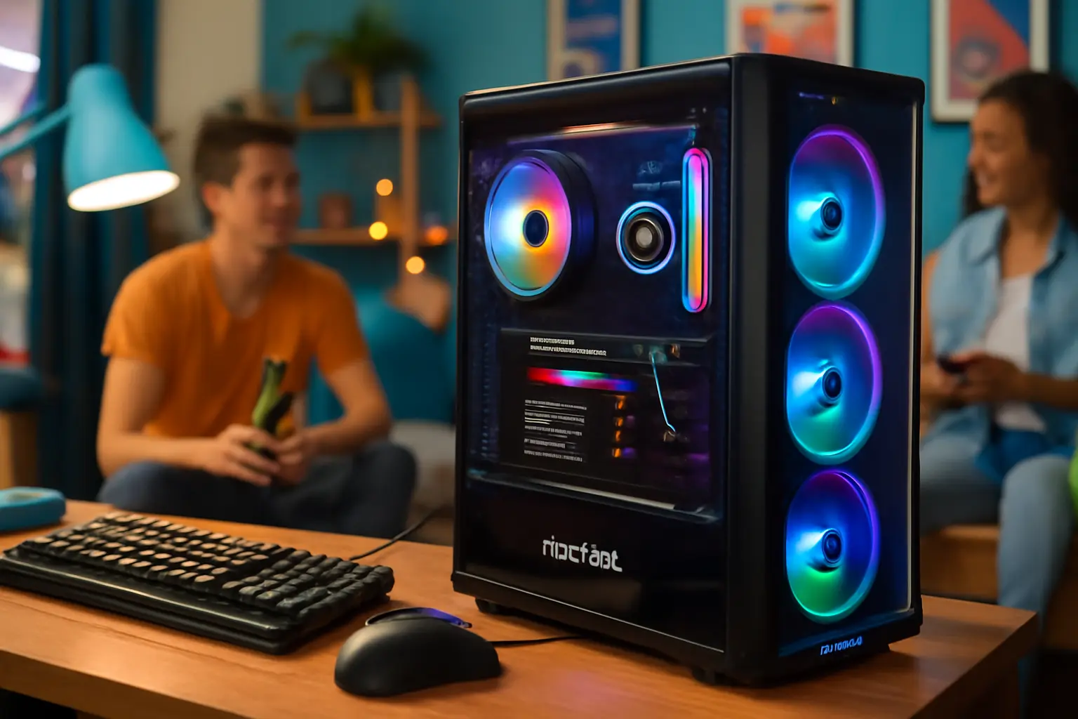 PC Gamer Mancer, AMD Ryzen 5 3400G, RX Vega 11, 8GB DDR4, SSD 240GB