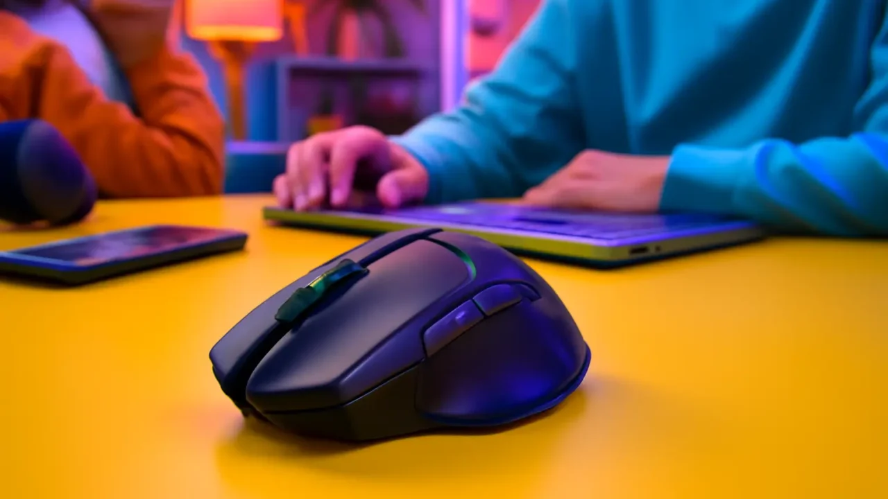 Razer Mouse para Jogos Sem Fio Personalizável Basilisk V3 X HyperSpeed: Interruptores Mecânicos Gen-2, Sensor Óptico 18K e Bateria de 535 Horas