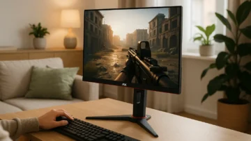 Monitor Gamer AOC Hero 27" 165Hz com Ajuste de Altura