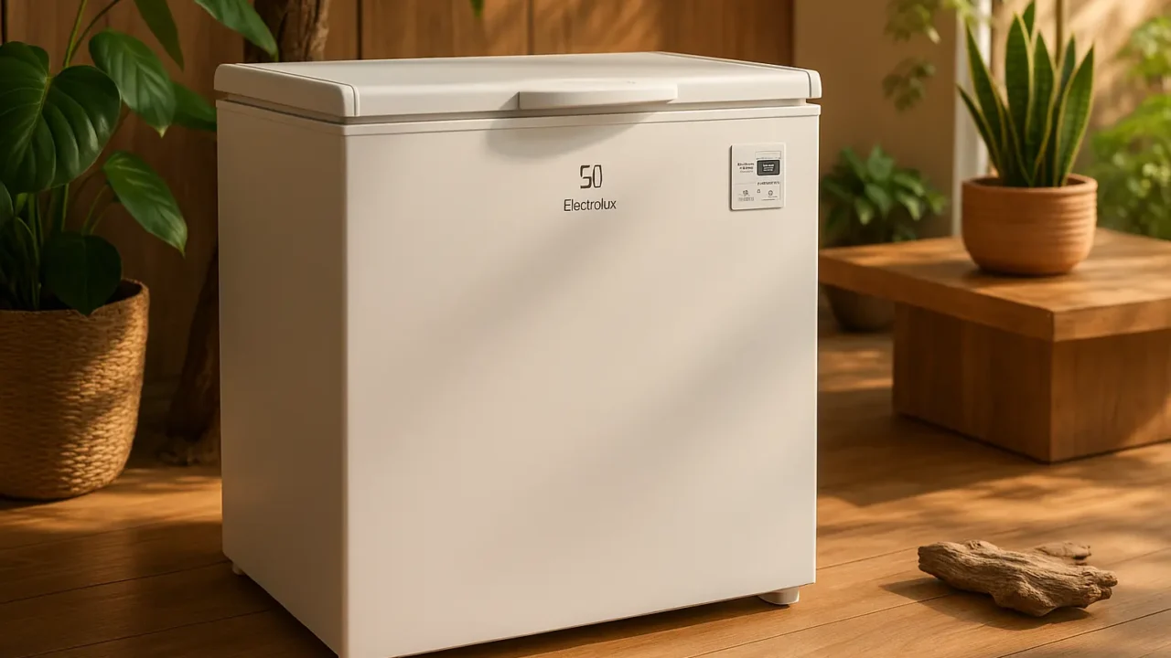 Freezer Electrolux 199L com Turbo Freezer e Cycle Defrost