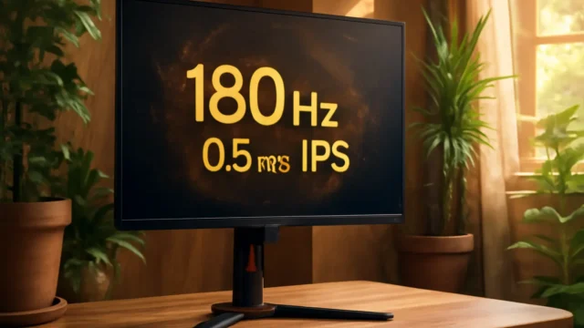 Monitor Gamer AOC 27" 180Hz 0,5ms IPS Ajuste de Altura 27G4/P - Desempenho, Qualidade de Imagem e Conforto para Gamers