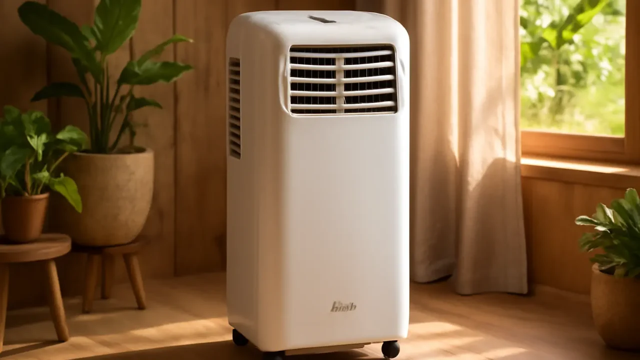 Ar-condicionado Portátil 12000 Btus Eos Slim Eap12f 220v - Desempenho e Praticidade