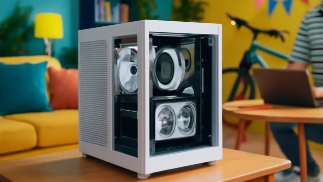 Lian Li Chassi Micro Fator de Forma A3-mATX-WD-26,3L: Design Modular e Suporte AIO