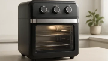 Fritadeira Air Fryer Forno Oven 12L, Mondial, Preto/Inox, 2000W, 220V