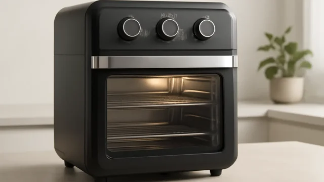 Fritadeira Air Fryer Forno Oven 12L, Mondial, Preto/Inox, 2000W, 220V