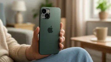 Apple iPhone 16 (256 GB) – Verde-acinzentado