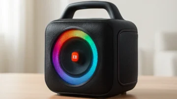 JBL Partybox Encore Essential: som de 100 W, show de luz dinâmico e design à prova de respingos