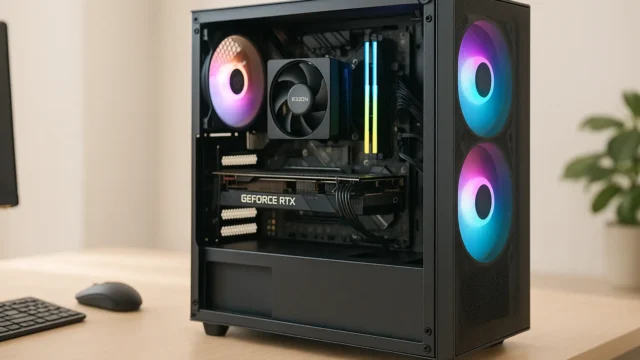 Monte seu PC: Ryzen 7 5700X3D, RTX 4060, 16GB, 512GB SSD