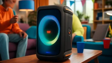 JBL PartyBox Club 120: Caixa de Som Bluetooth com Show de Luzes e Potência de 160W