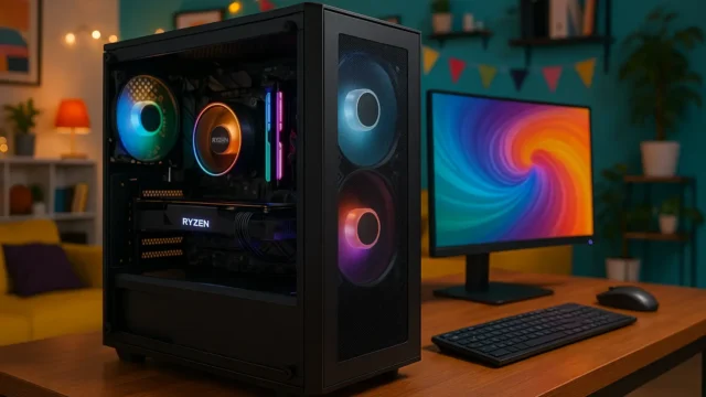 Monte seu PC: Ryzen 5 5600GT, 16GB, SSD 480GB, HD 4TB