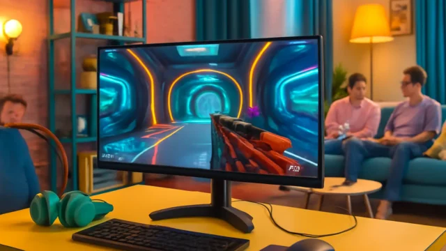 Monitor Gamer LG 25.7" UltraWide Full HD 75Hz 1ms Preto 26WQ500-B.AWZM