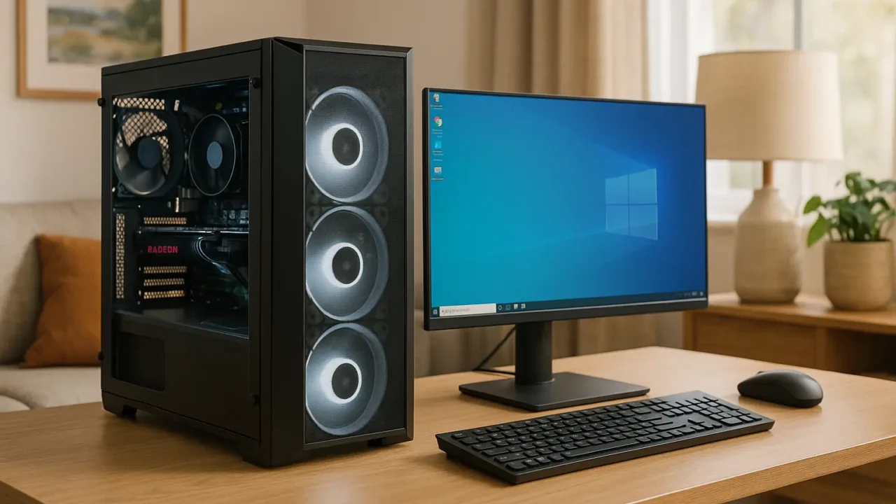 Monte seu PC: i3-3240, RX 580, 8GB, 240GB SSD