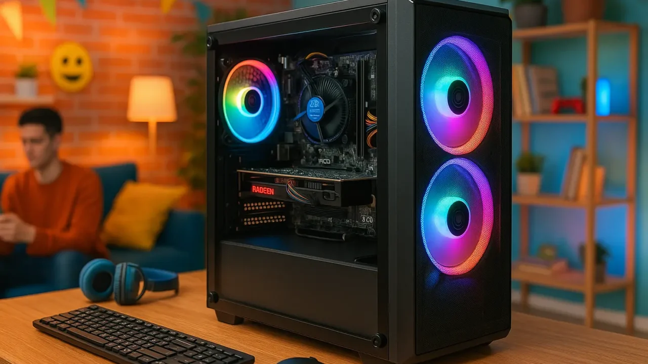 Monte seu PC: i3-3240, RX 550, 8GB, 240GB SSD