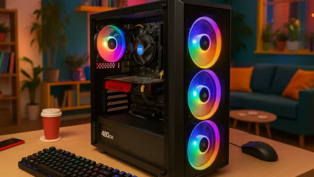 Monte seu PC: i5-8400, RX 580, 16GB, 480GB SSD