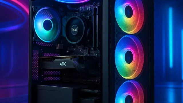 Monte seu PC: i5-12400F, ARC B580, 16GB, 480GB SSD