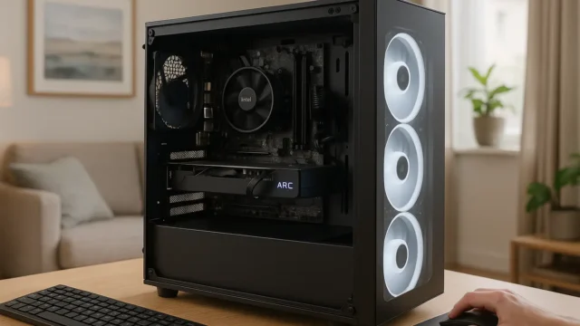 Monte seu PC: i5-12400F, ARC A750, 16GB, 512GB SSD