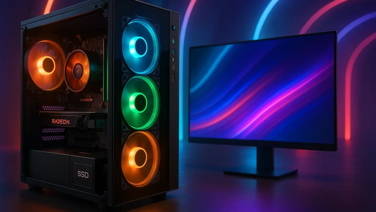 Monte seu PC: Ryzen 5 3400G, Vega 11, 16GB, 480GB SSD