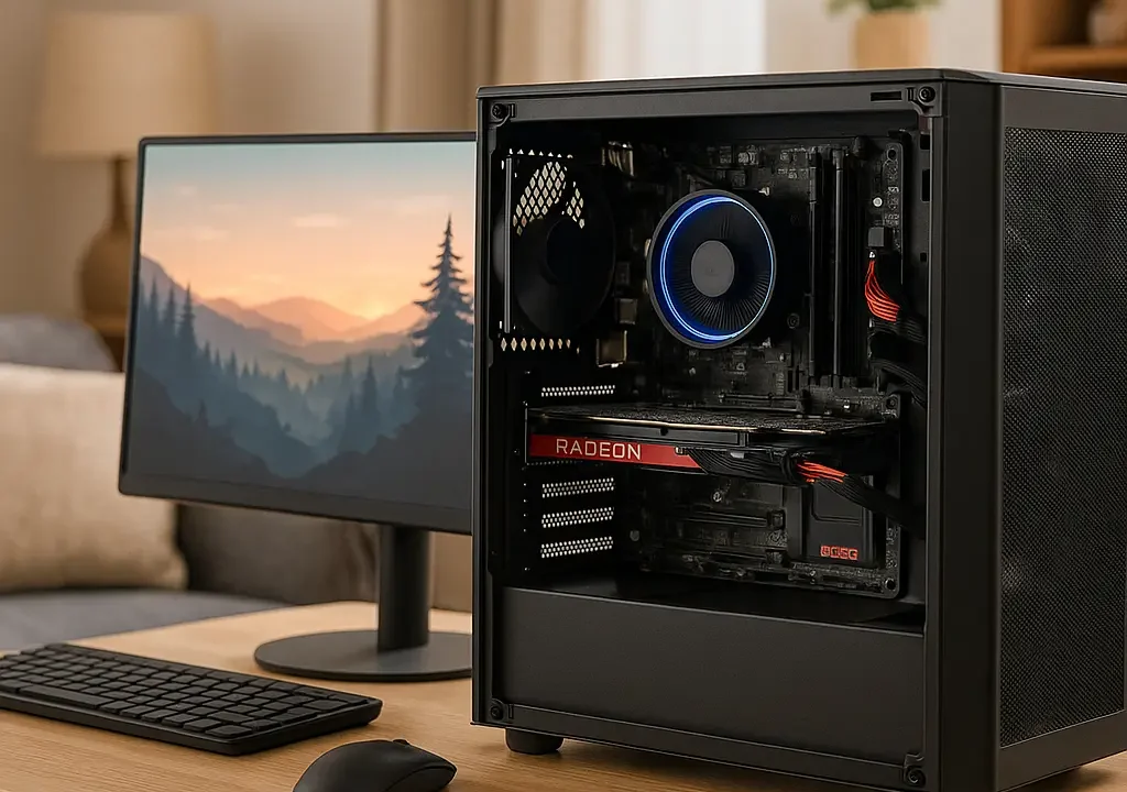 Monte seu PC: i5-3470, RX 580, 16GB, 480GB SSD