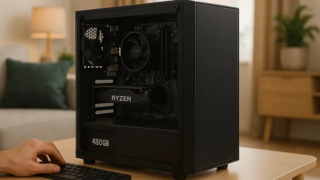 Monte seu PC: Ryzen 7 5700G, 16GB, 480GB SSD