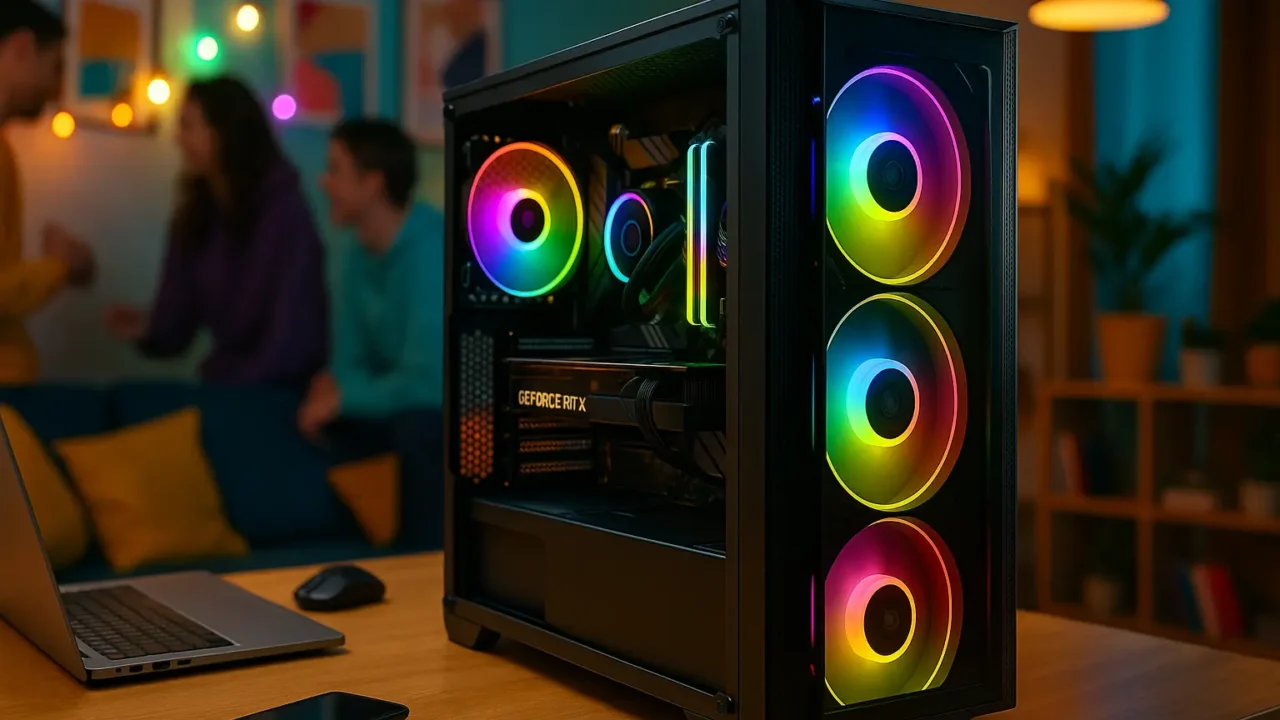 Monte seu PC: i9-14900F, RTX 5080, 32GB, 1TB SSD