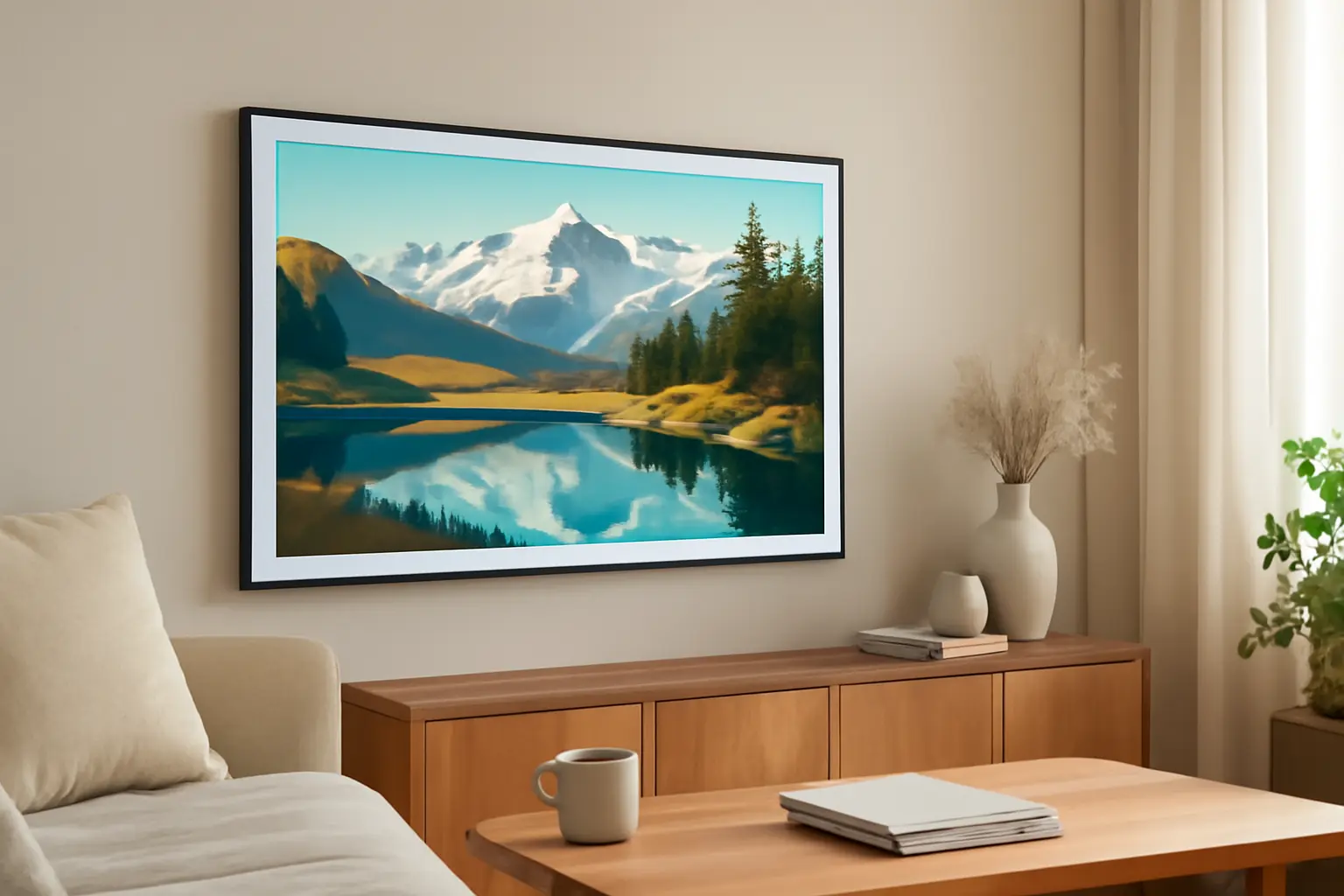 Samsung Smart TV 43 polegadas QLED The Frame LS03D - Tela Matte