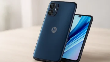 Smartphone Motorola Moto G55 5G - 256GB, 16GB (8GB RAM+8GB Ram Boost) e Câmera 50MP com AI NFC Tela 6.5" com Superbrilho