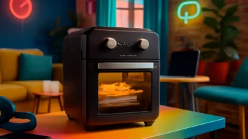 Fritadeira Forno Oven Fry 4 em 1 Elgin 12 Litros 220V - Assa, Frita sem Óleo, Desidrata e Reaquece