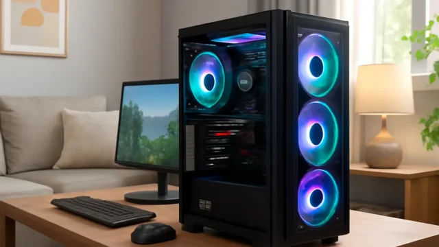 PC Gamer Mancer: Desempenho Potente com Intel i5 e RX 580 8GB