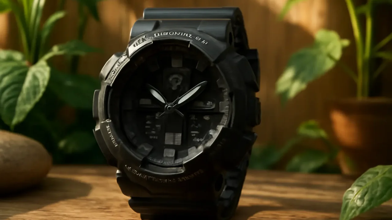 Relógio Masculino Casio G-Shock Anadigi GA-100-1A1DR - Preto