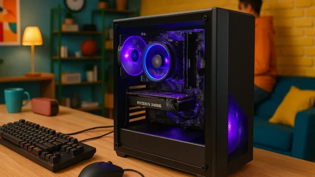 Monte seu PC: Ryzen 5 3400G, Vega 11, 16GB, 240GB SSD