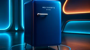 Frigobar Brastemp Retrô 76 Litros Midnight Blue - BRA08HZ 220V: Elegância e Praticidade