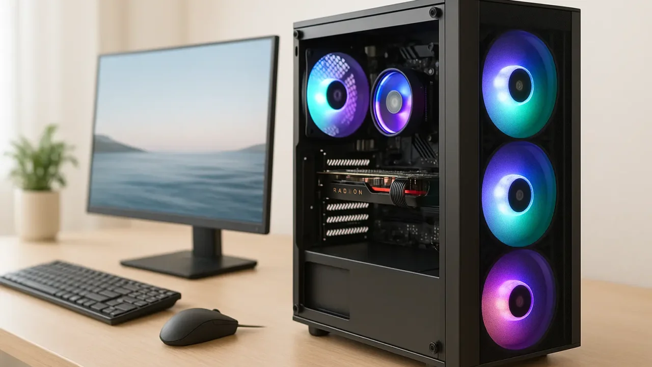 Monte seu PC: Ryzen 5 4500, RX 560 XT, 16GB, 480GB SSD
