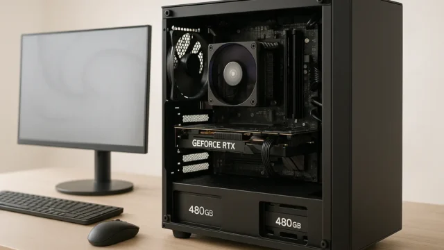 Monte seu PC: Ryzen 5 5500, RTX 3060, 16GB, 480GB SSD