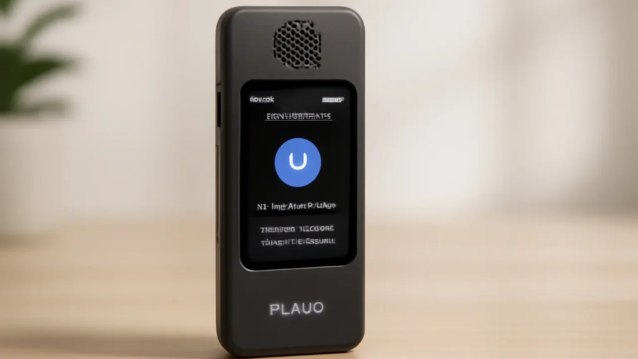 Gravador de Voz PLAUD NotePin: Anotador com IA e Transcrição de Áudio