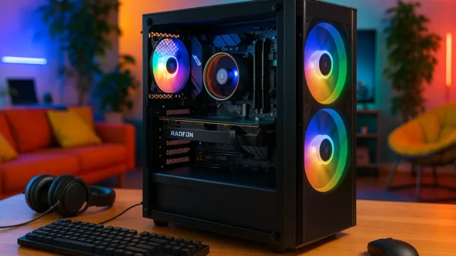 Monte seu PC: Ryzen 5 5500, RX 5700 XT, 16GB, 480GB SSD