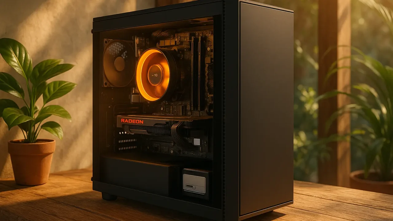 Monte seu PC: Ryzen 5 5500, RX 6600, 16GB, 480GB SSD